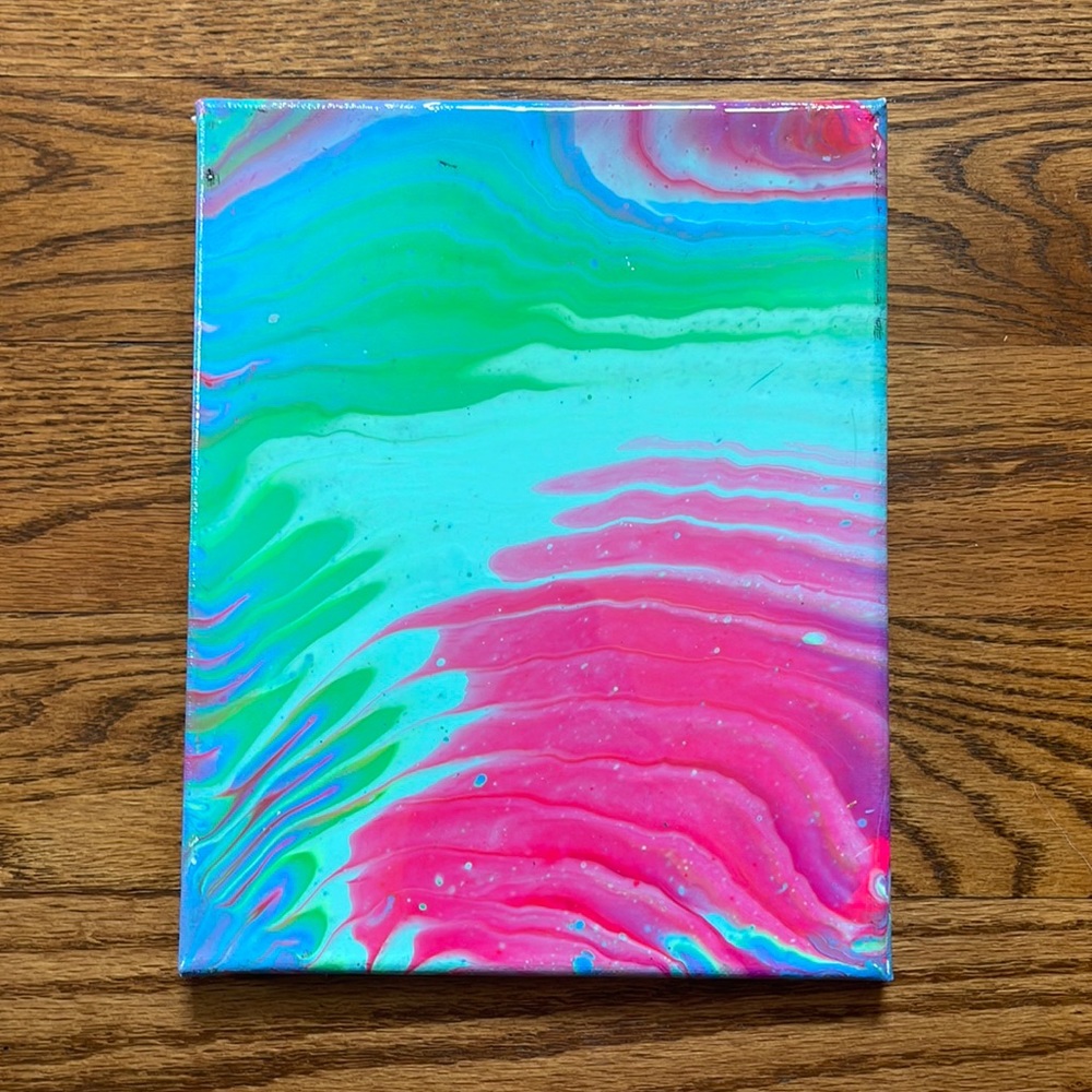 Acrylic Pour Painting